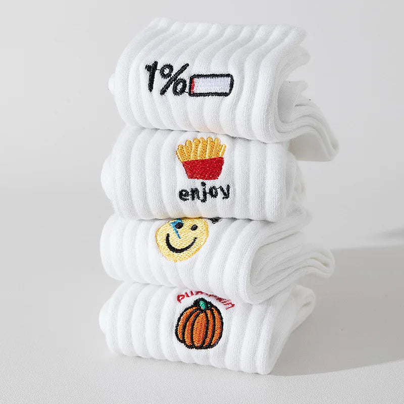 Logo Embroided Socks