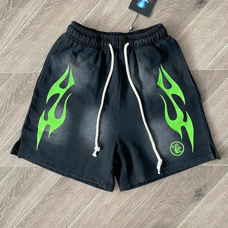 Hellstar Flame Shorts