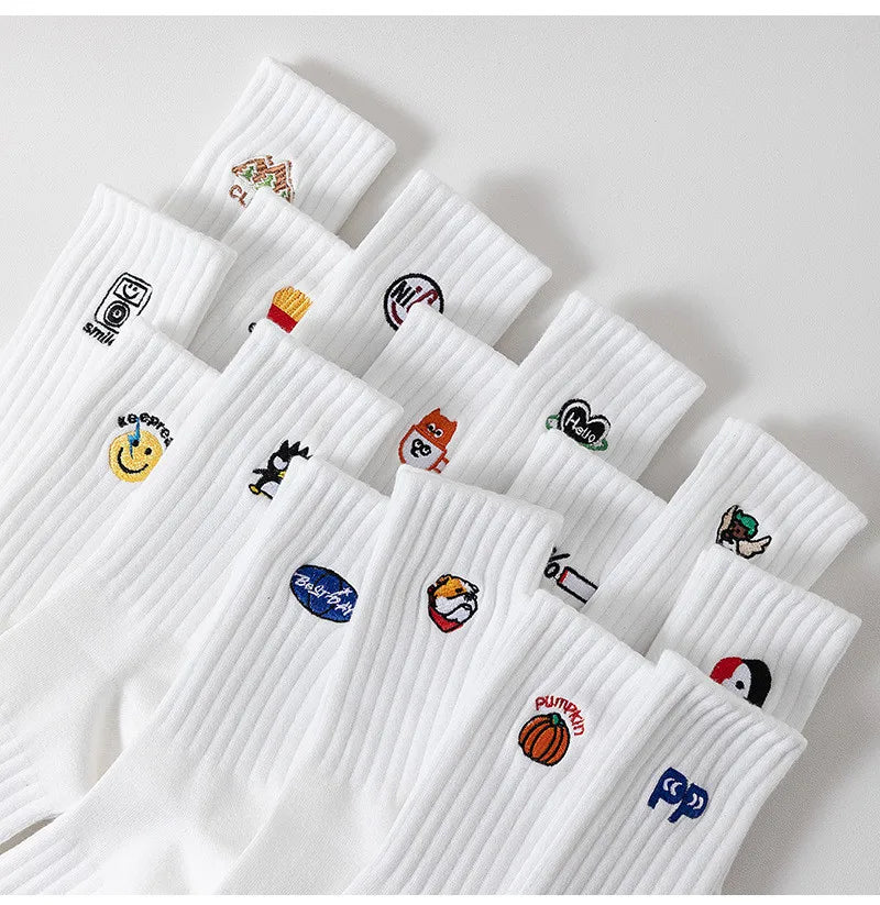 Logo Embroided Socks