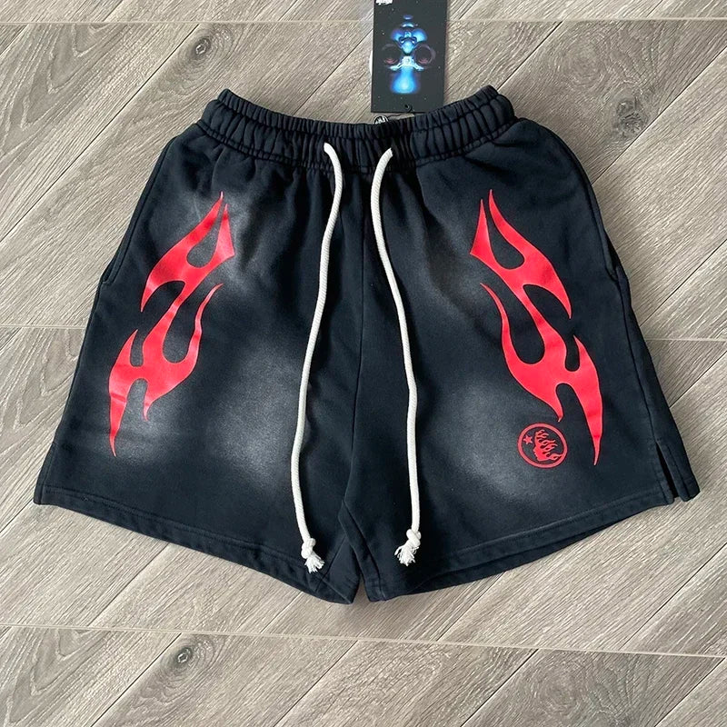 Hellstar Flame Shorts