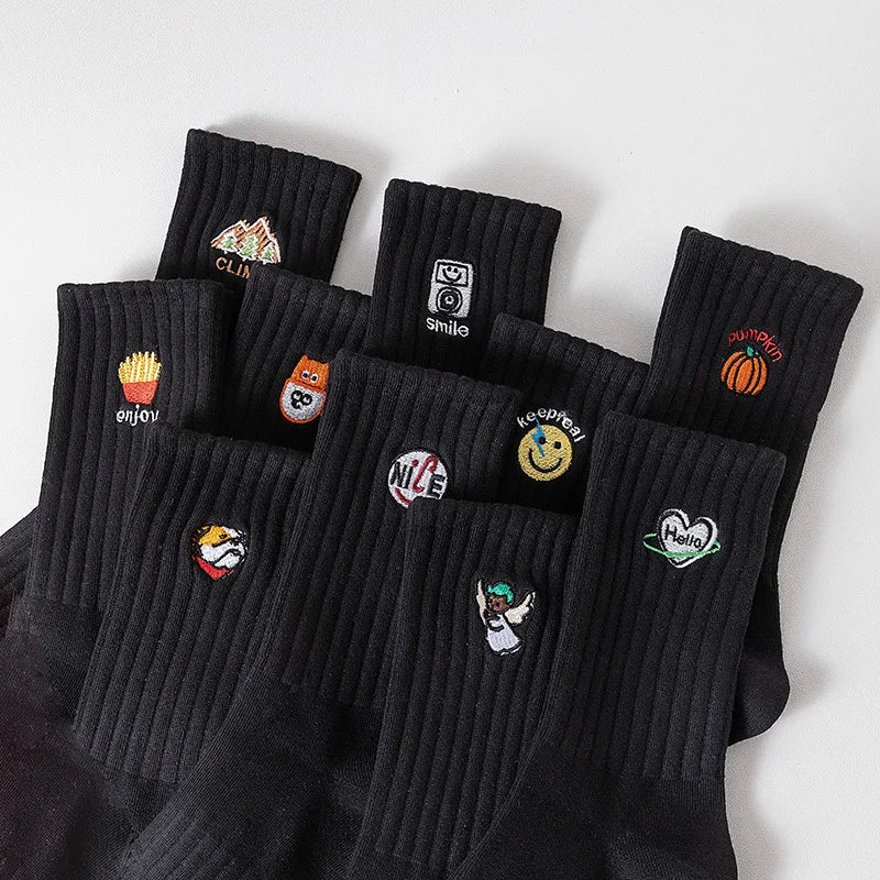 Logo Embroided Socks