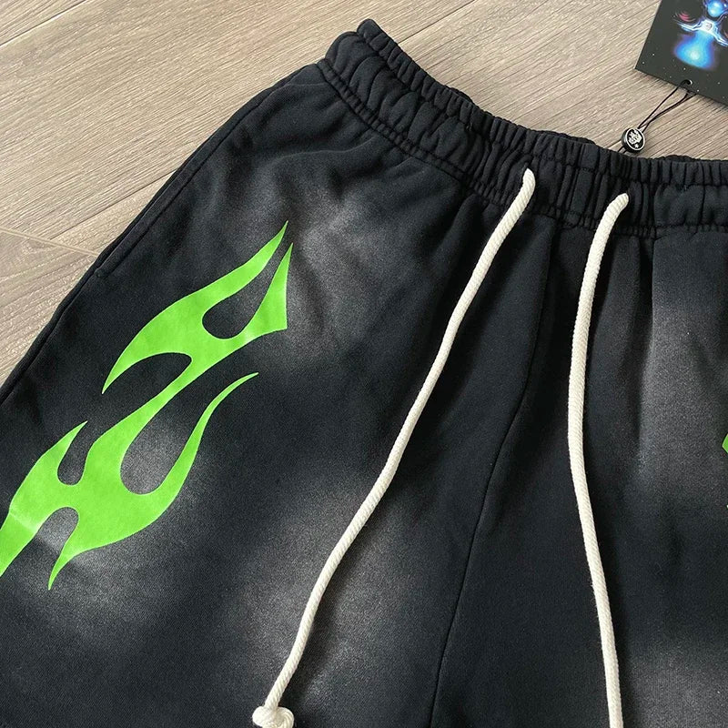 Hellstar Flame Shorts