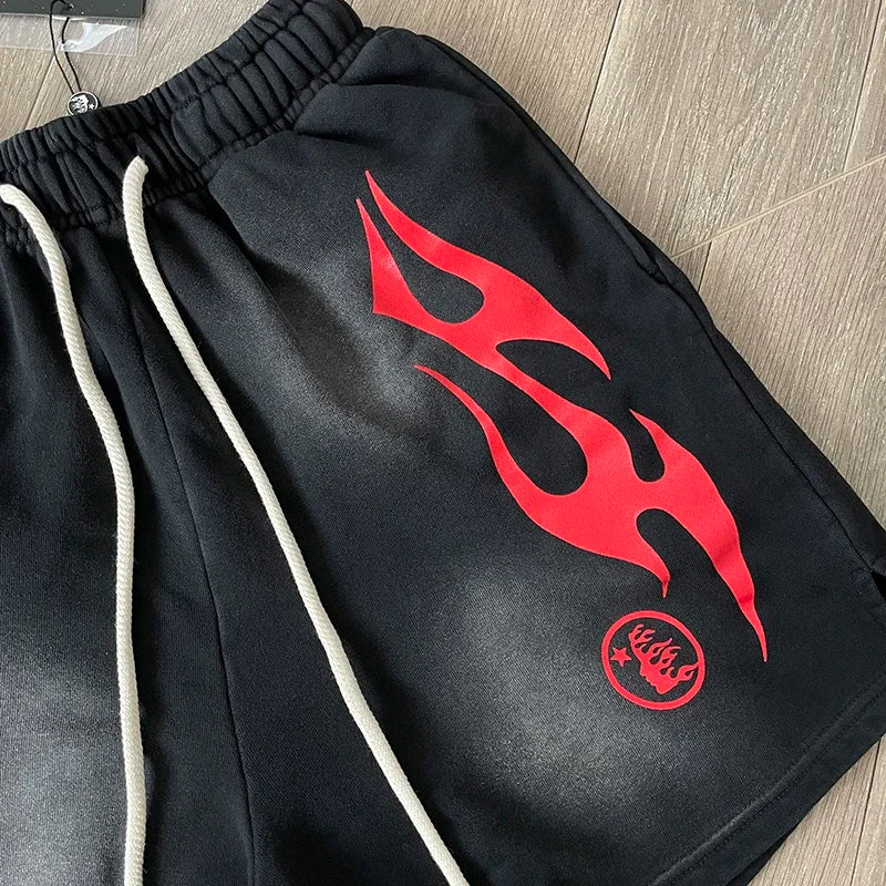 Hellstar Flame Shorts